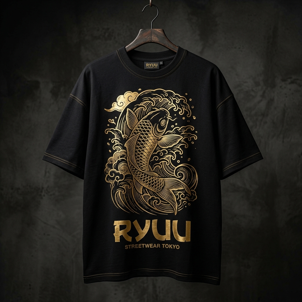Koi Wave Hokusai